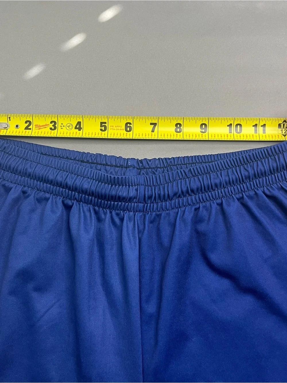 MARCS Royal Blue Athletic Shorts with Orange Trim